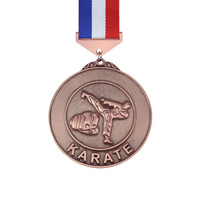 Modèle de médailles de sport très vendu avec logos personnalisés peints, finition argent/or/bronze/antique