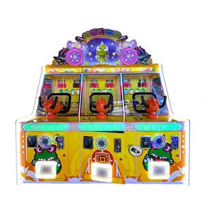 Jeu d'arcade à monnayeur de tir de balles pour 3 joueurs, Super Canon, avec console de jeu et système d'échange de prix - Product Image 1