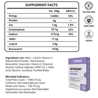 Compléments Antioxydants Professionnels OEM/ODM NAD+ – Compléments Herbacés Antioxydants Micronisés pour Soutenir la Vitalité Cellulaire et la Santé