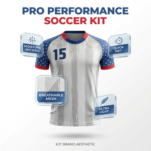 Uniforme <span class=keywords><strong>de</strong></span> Fútbol Personalizado con Logotipo Bordado, <span class=keywords><strong>Camiseta</strong></span> <span class=keywords><strong>de</strong></span> Fútbol Sublimada, Pantalones Cortos <span class=keywords><strong>de</strong></span> Fútbol - Product Image 2