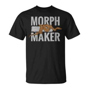 Camiseta Morph Maker para amantes de las serpientes, criadores de pitones y reptiles - Product Image 1