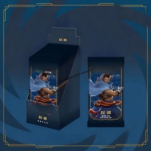 Origins Genuine Riftbounds League of Legends TCG Jeux de cartes chinois simplifiés Carte dorée rare effet flash Anime Boîte mystère - Product Image 6
