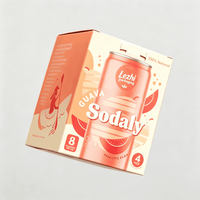 Caja de Cartón Corrugado Resistente, Totalmente Personalizable, con Impresión UV, Práctica para Envasado de Bebidas y Envoltura de Regalos