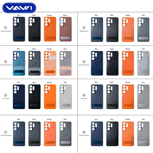 Étui de téléphone en cuir classique de haute qualité VAWI L74 avec support pour <span class=keywords><strong>Samsung</strong></span> S26 Ultra Plus, <span class=keywords><strong>coque</strong></span> en cuir antichoc pour téléphone - Product Image 1