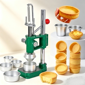 Máquina Manual Semiautomática <span class=keywords><strong>para</strong></span> Hacer Tartaletas, Prensa <span class=keywords><strong>para</strong></span> Moldes de Tartas, Accesorios de Cocina - Product Image 1