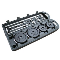 Ensemble de gymnastique haltères sans peinture haltérophilie réglable Fitness haltère réglable 10kg Alter Gym Fitness