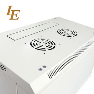 Baie de serveur murale en acier de 19 pouces 4U 6U, gris RAL7035, avec porte avant en acier verrouillable, panneaux latéraux amovibles avec loquets et entrée de câbles - Product Image 6