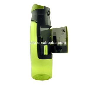 <span class=keywords><strong>Contigo</strong></span> Productos Únicos para Vender, Botella Deportiva Tipo Cartera, Botella de Agua Potable, Botella de Agua de Plástico de Grado Alimenticio para Gimnasio, 9*9*26, 170g - Product Image 1