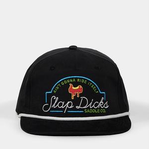 Casquettes Snapback personnalisées OEM à 5 panneaux avec logo brodé, mélange nylon/coton, chapeaux tendance non structurés avec cordon - Product Image 1