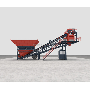 Nouvelle petite centrale à <span class=keywords><strong>béton</strong></span> mobile pour travaux de construction, centrale à <span class=keywords><strong>béton</strong></span> préfabriqué avec pompe PLC HZS90, centrale à <span class=keywords><strong>béton</strong></span> électrique prête à l'emploi - Product Image 5