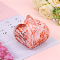 Nouvelle Tendance 2025 : Boîtes Cadeaux de Mariage en Carton Ondulé Écologiques et Portables, Design Moderne de Luxe avec Revêtement UV, Idéales pour le Sucre