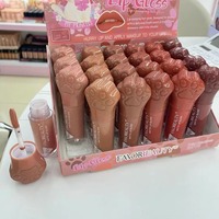 Gloss à lèvres mat aux fruits mignons en gros, Gloss à lèvres hydratant et repulpant, Rouge à lèvres en gros pour enfants, Marque privée