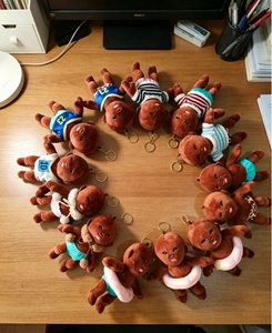 Oso de Peluche Marrón Personalizado con Bordado, de Felpa Súper Suave de Algodón PP, Tipo Oso, para Alivio del Estrés, Ideal para Bodas - Product Image 2