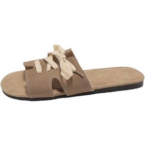 เทรนด์แฟชั่นฤดูร้อน รองเท้าแตะเปิดนิ้วเท้าสำหรับผู้หญิง ดีไซน์สายรัดอเนกประสงค์ พร้อมกระโปรงที่ทนทาน - Product Image 1