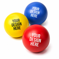 Balles anti-stress en PU personnalisées en gros avec logo, jouets anti-stress personnalisés pour cadeaux promotionnels pour adultes