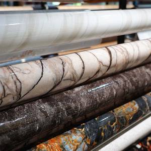 <span class=keywords><strong>Vinilo</strong></span> Adhesivo Decorativo <span class=keywords><strong>para</strong></span> Pared, Diseño Mármol Moderno, Impermeable, Rollo de PVC <span class=keywords><strong>para</strong></span> Decoración de <span class=keywords><strong>Muebles</strong></span>, Hogar, Hotel y Cocina - Product Image 3