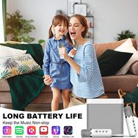 Nuevo Altavoz Portátil Inalámbrico para Fiestas, Mini Micrófono de Karaoke, Woofer Profesional, USB, BT 5.3, RGB Activo