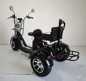 Triciclo Eléctrico Citycoco de Tres Ruedas con Neumáticos Anchos, Scooter Eléctrico de Tres Ruedas, Carro de Golf Eléctrico Citycoco, Disponible en Almacenes de EE. UU./UE - Product Image 1