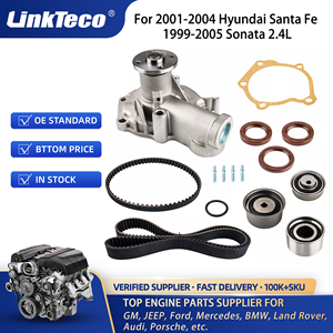<span class=keywords><strong>Kit</strong></span> de Bomba de Agua y <span class=keywords><strong>Correa</strong></span> de Distribución Linkteco para KIA Optima 2.4 2002-2006, <span class=keywords><strong>Hyundai</strong></span> Santa Fe 1999-2005, Sonata 2.4L 2351CC L4 16V DOHC G4JS - Product Image 2