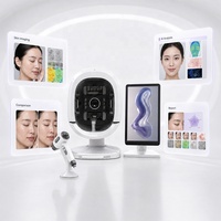 Analyseur de peau 3D intelligent AI 36MP, testeur cutané intelligent, machine d'analyse faciale multi-spectre avec détection des couches cutanées