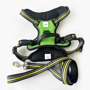 犬用ハーネスリーシュセットハンドル付き通気性耐久性耐久性 - Product Image 4