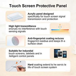 Panneau acrylique durable avec impression sérigraphique, panneau fonctionnel fiable pour les systèmes de contrôle électronique et la signalétique industrielle - Product Image 5