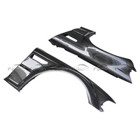 Répartiteur d'aération d'admission d'air de pare-chocs avant en Fiber de carbone véritable pour BMW E46 M3 1998-2004 Auto Tuning