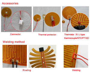 Chauffe-plat flexible en film Kapton polyimide gravé 5V 12V 24V 48V 110V 220V - Product Image 4