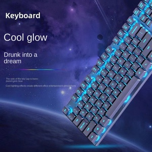 Haohuaxin RGB Set di Mouse con tastiera retroilluminata nuove note di <span class=keywords><strong>Computer</strong></span> Desktop con cavo USB luminoso sensazione meccanica in plastica per Laptop - Product Image 4