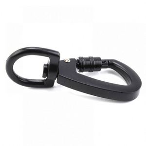 Custom LOGO Heavy Duty Dog Leash Harness Locking Carabiner <b>Clip</b> with Swivel Ring for Securing Pets - Product Image 3