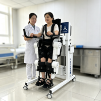 Exosquelette robotique pour l'entraînement à la marche |   Robot de marche pour membres inférieurs |   Dispositif de Neuroreadaptation |   Modes actif et passif