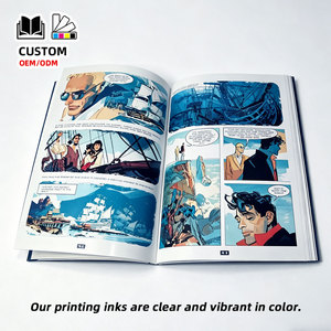 Servicio de Impresión de Libros, Impresión de Cómics y <span class=keywords><strong>Manga</strong></span>, Impresión de Revistas Personalizadas con Tapa Blanda o Dura, Impresión a Todo Color de Fábrica - Product Image 1