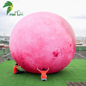 Bơm hơi khổng lồ màu hồng trăng bóng Mặt Trăng Đi Bộ Inflatable năng lượng mặt trời hệ thống cho tổ chức sự kiện quảng cáo trang trí - Product Image 4