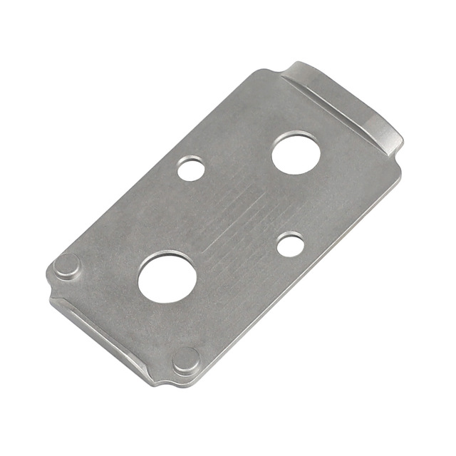 Ohhunt Titanium Optic Mount Standard Red Dot Mounting Adapter Plates Compatible for R&  Footprint