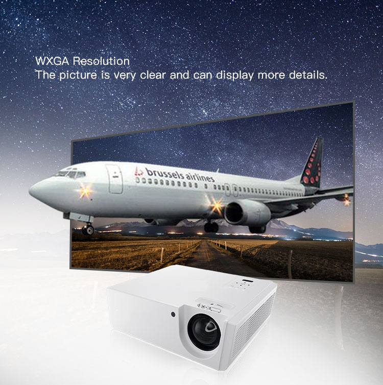 [YIDAHAI DH4100]4000 ANSI lumens short throw laser+DLP XGA WXGA full 3D education and business professional projector