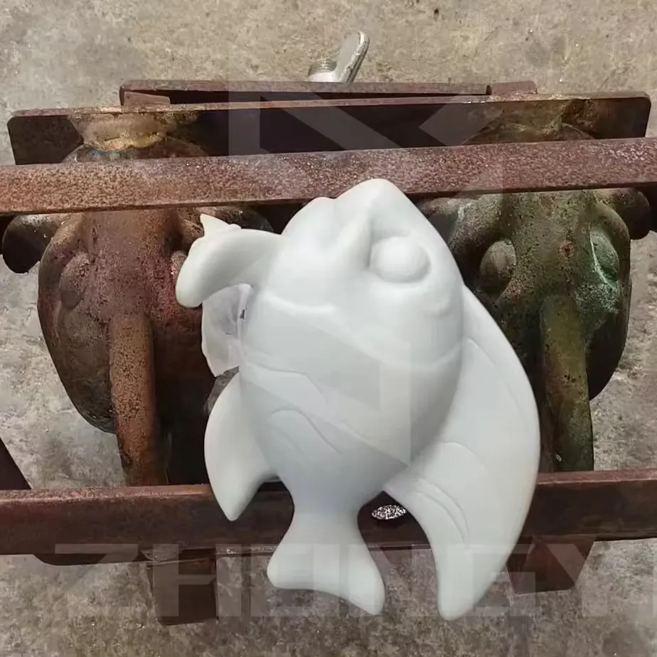 PVC dinosauro animale cavallo anatra giocattoli in acciaio macchina giocattolo giocattolo rame modanatura