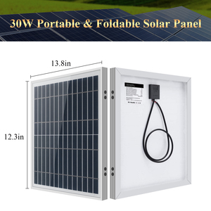 Kit de Iluminación Solar Verde Multifuncional Plegable de 30 W y 11 V / Sistema de Iluminación con Bombilla Solar / para el Hogar / Interiores / Camping YH1003 30 - Product Image 3