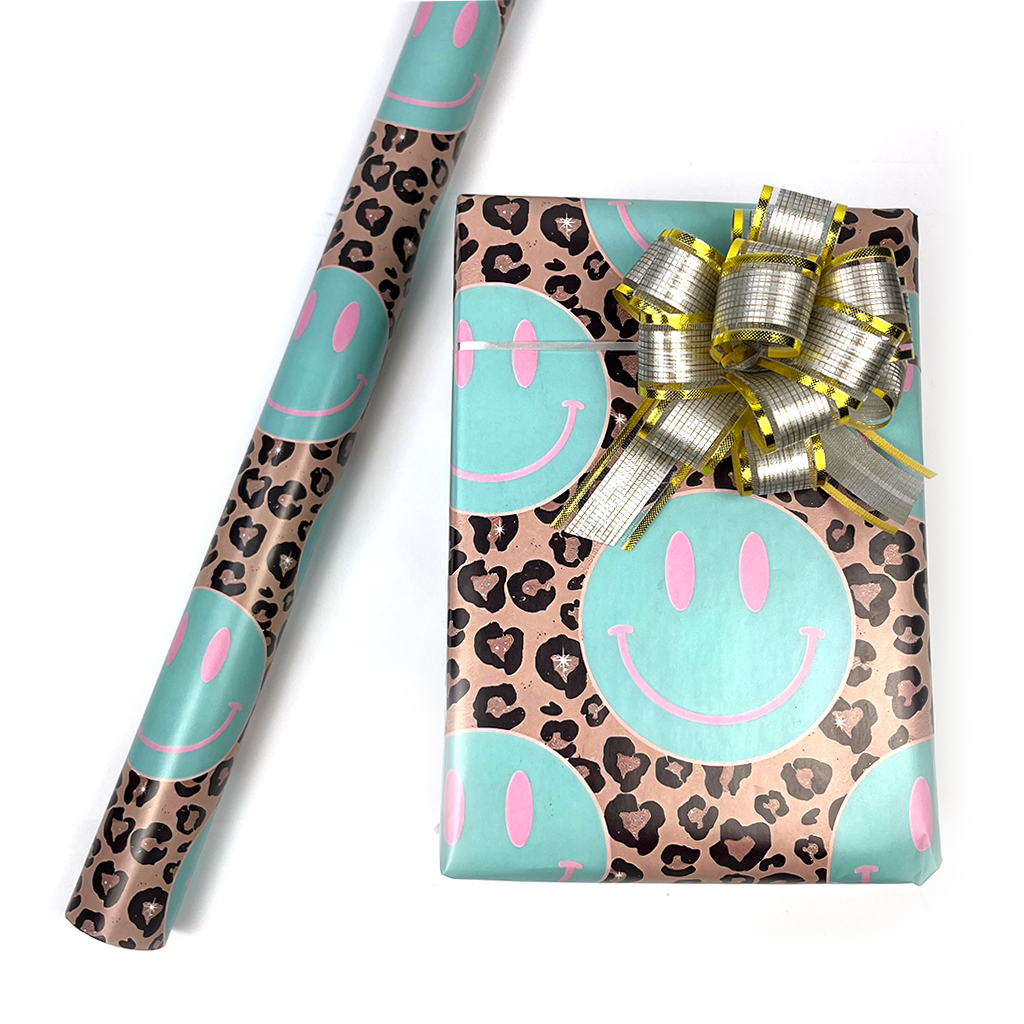 #8-Leopard & Smiley Face