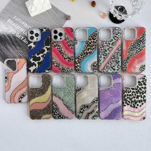Da báo in mô hình TPU da sang trọng in ấn mới IMD thời trang mềm chống sốc Thiết kế laser long lanh kim cương điện thoại di động trường hợp - Product Image 1