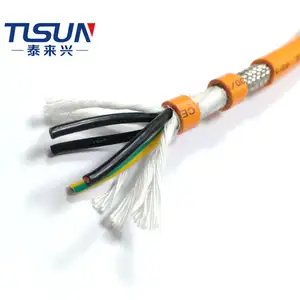 CE certificated flexible shield 4x1.5mm2 control PUR-CY cable