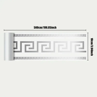 Panneau de carrelage en marbre épaissi, autocollant, imperméable, décoration, bande de protection pour murs et sols, pour la décoration intérieure