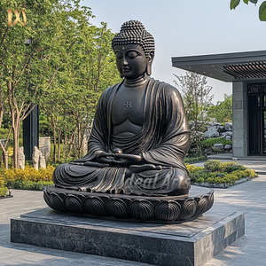 Statue de <span class=keywords><strong>bouddha</strong></span> en laiton bronze sculptée à la main sur mesure <span class=keywords><strong>pour</strong></span> l'extérieur - Product Image 2