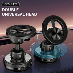 Solar Magnetic Holder Central Control <b>Screen</b> Car Dashboard Phone Holder <b>Folding</b> and Rotating Mobile Phone Bracket - Product Image 4