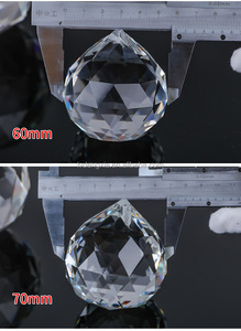Pendente a sfera di illuminazione di cristallo 30mm 40mm 50mm Rainbow ciondoli Maker parti di lampadari fai da te accessori per tende per finestre decorazione di nozze - Product Image 2