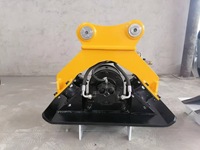 Compacteur vibrant hydraulique robuste pour excavatrice, idéal pour la construction routière