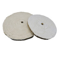 Roue de polissage en métal en sisal et tissu 300mm 400mm d'épaisseur Roue de polissage en sisal de polissage personnalisée en acier inoxydable