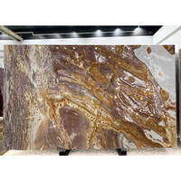 MT STONE Marbre brésilien Patagonia Premium, grande dalle, pierre naturelle de luxe pour marches d'escalier, plans de toilette et murs décoratifs