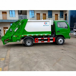Camion Compacteur de Déchets 6 m³ 4x2 Prix Usine – Camion de Transfert et de Collecte de Déchets Compressés - Product Image 4