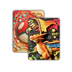 GP Z-A Relief Carving Card POKE Limited Blind Box Custom Fan Art Baby Wholesale Gift Comic Character Pokemoned Card Board Game - Product Image 3