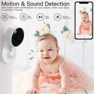 Caméra bébé avec écran LCD 2,8 pouces, vision nocturne 480P, audio bidirectionnel, batterie 2600 mAh, vidéo intelligente sans fil 2,4G, portée 50-150 m - Product Image 6